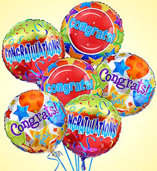 Congratulations Balloons Flower Power, Florist Davenport FL